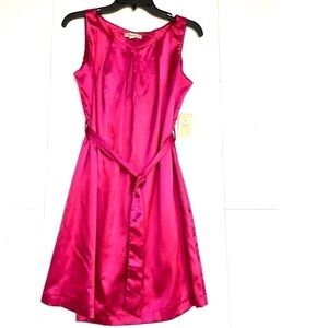 🌺 Silky belted dress🌺